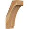 Ekena Millwork 6"W x 10"D x 18"H Imperial Rough Sawn Knee Brace, Western Red Cedar BRC06X10X18IMP00RWR - alternate 1
